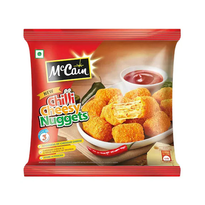 Mc Cain Frozen Veg Snacks Chilli Cheesy Nuggets